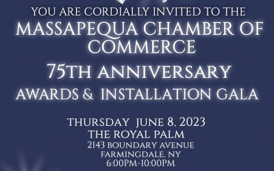 Massapequa Chamber of Commerce 75th Anniversary Gala / Installation Ceremony!
