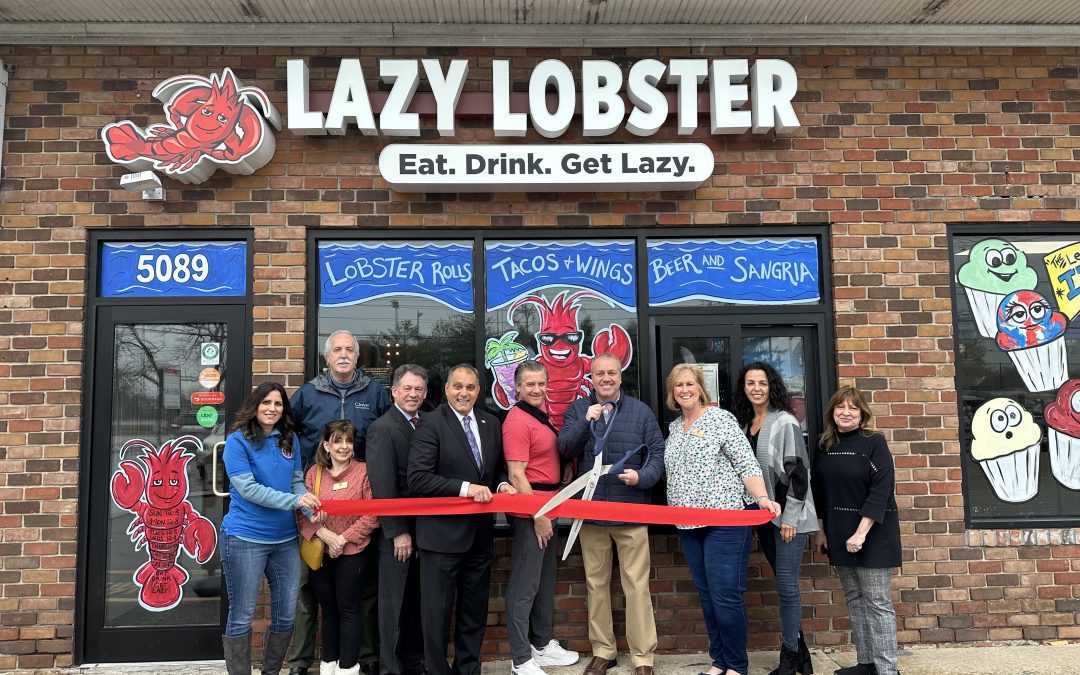 One-Year Anniversary Ribbon Cutting Ceremony for Chamber Member, Lazy Lobster