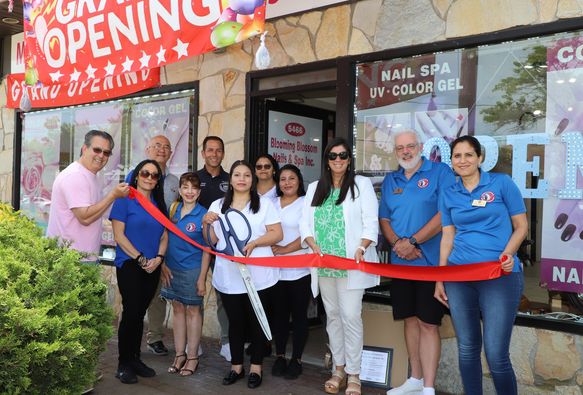 Grand Opening Ribbon Cutting Ceremony for Chamber Member, Blooming Blossom Nails & Spa